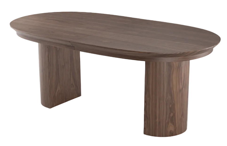 Table à manger extensible Como 200–290 cm – noyer