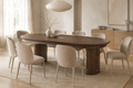 Como uitschuifbare eettafel 200–290 cm – Walnoot