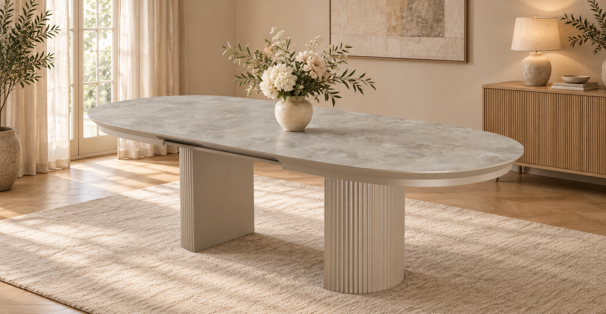 Table à manger extensible Como 200–290 cm