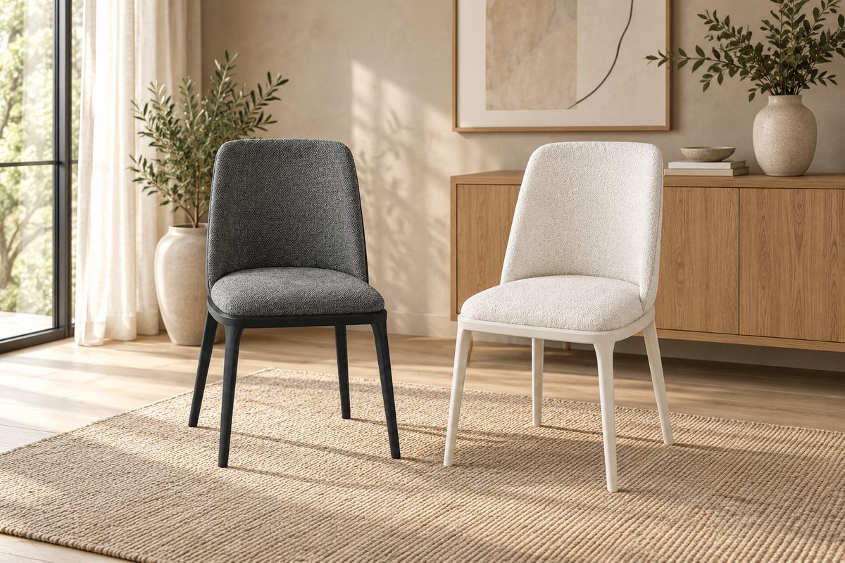 Chaise de salle à manger rembourrée Genova