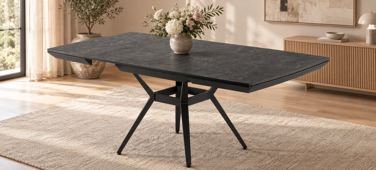 Megane uitschuifbare eettafel 130–226 cm