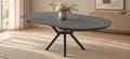 Table à manger extensible ronde Star 130–226 cm