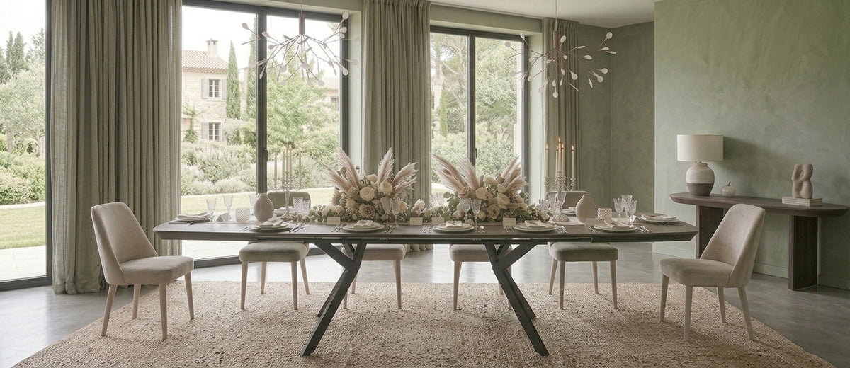 Zen uitschuifbare eettafel 140–275 cm