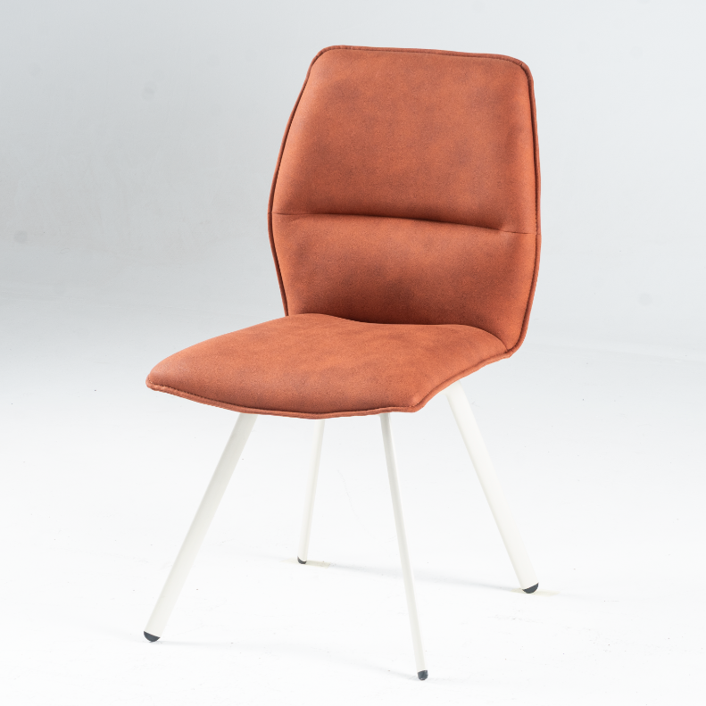 Chaise de salle à manger rembourrée Loft avec dossier en trois parties