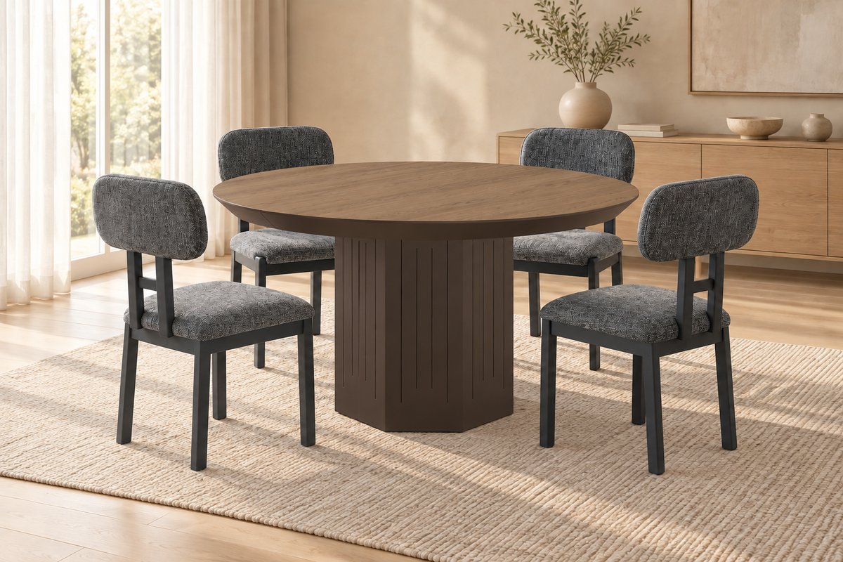 Eetkamerset Master 130-322 + 4 Class-stoelen