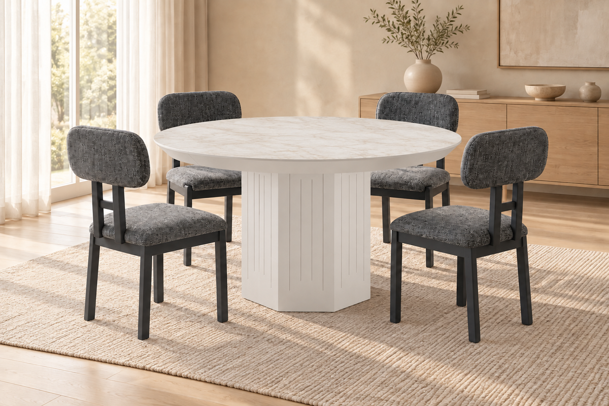 Eetkamerset Master 130-322 + 4 Class-stoelen