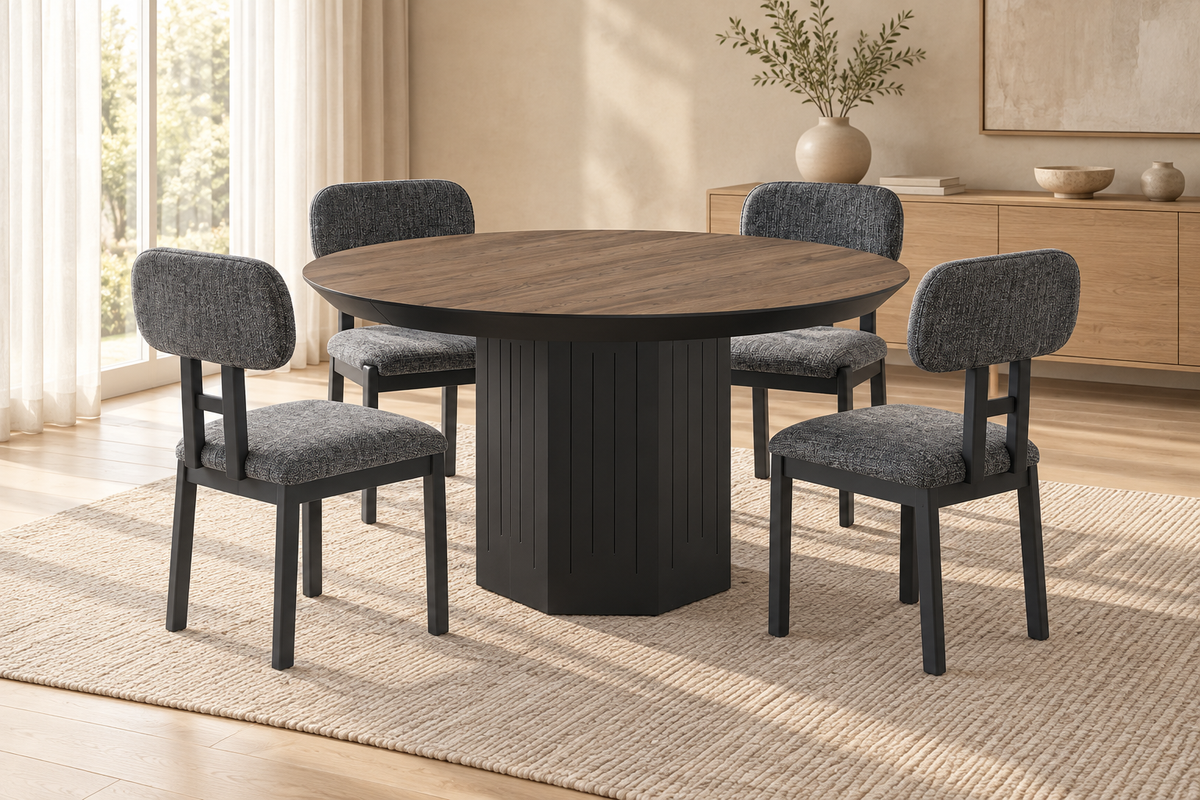 Eetkamerset Master 130-322 + 4 Class-stoelen