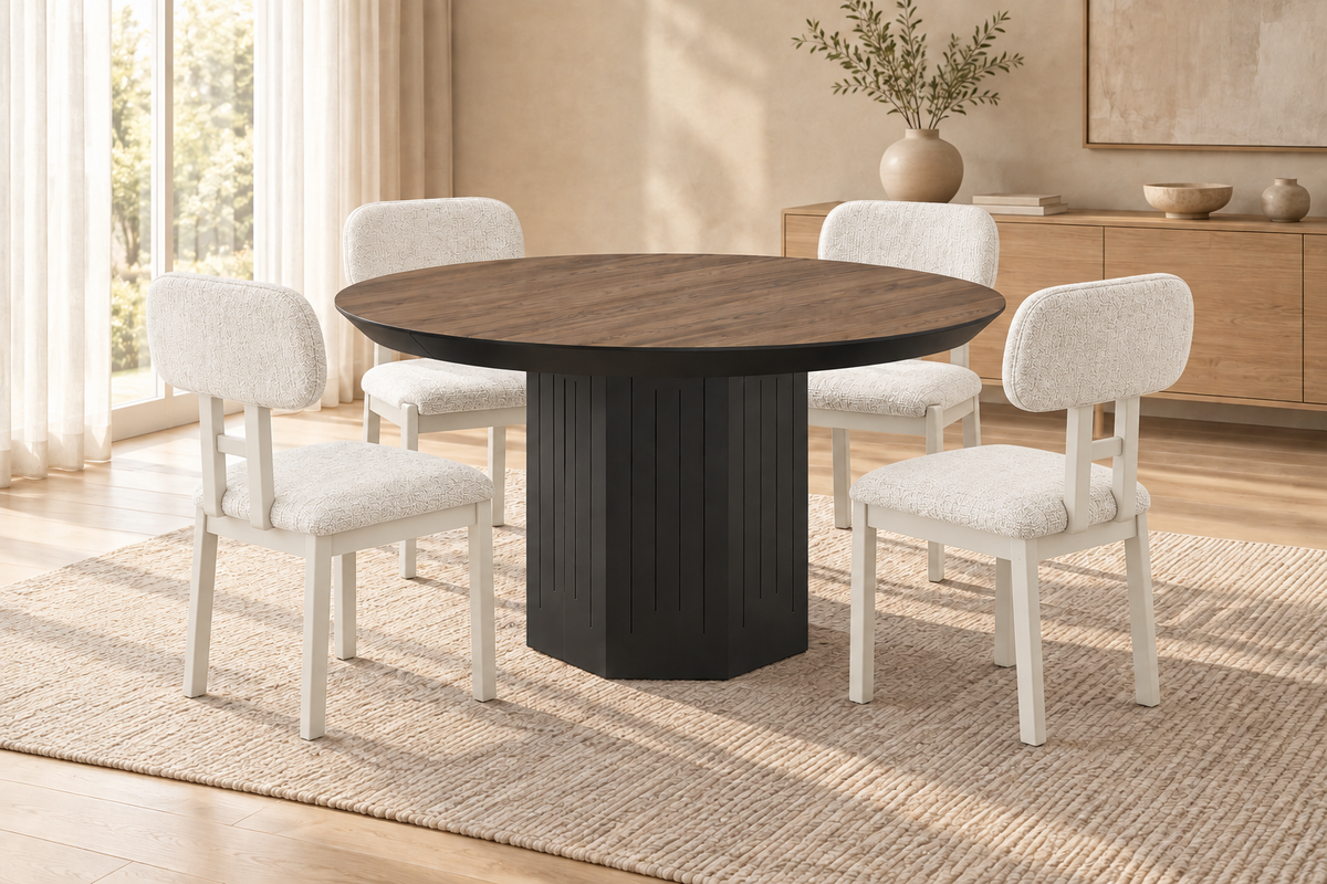 Eetkamerset Master 130-322 + 4 Class-stoelen