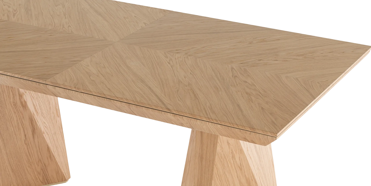 Diamond uitschuifbare eettafel 200–400 cm – Naturel eiken