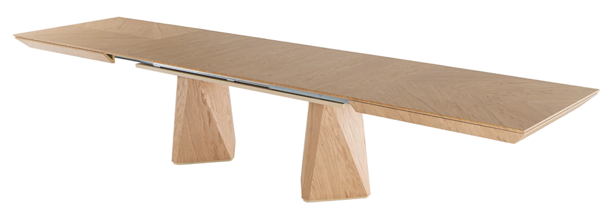 Table à manger extensible Diamond 200–400 cm – chêne naturel